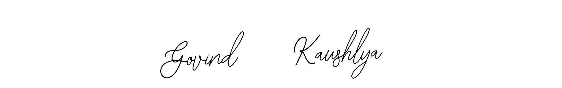 It looks lik you need a new signature style for name Govind     Kaushlya. Design unique handwritten (Bearetta-2O07w) signature with our free signature maker in just a few clicks. Govind     Kaushlya signature style 12 images and pictures png