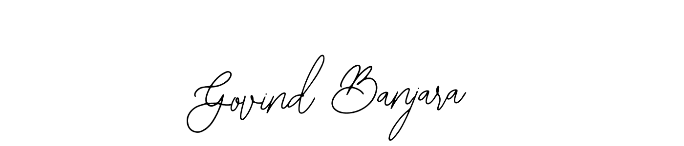 How to make Govind Banjara signature? Bearetta-2O07w is a professional autograph style. Create handwritten signature for Govind Banjara name. Govind Banjara signature style 12 images and pictures png
