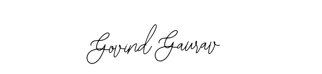 See photos of Govind Gaurav official signature by Spectra . Check more albums & portfolios. Read reviews & check more about Bearetta-2O07w font. Govind Gaurav signature style 12 images and pictures png