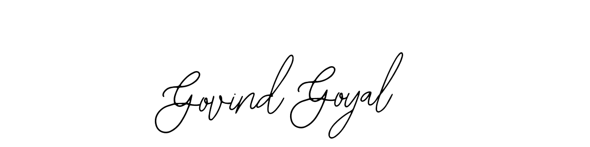 Create a beautiful signature design for name Govind Goyal. With this signature (Bearetta-2O07w) fonts, you can make a handwritten signature for free. Govind Goyal signature style 12 images and pictures png