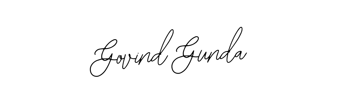 Create a beautiful signature design for name Govind Gunda. With this signature (Bearetta-2O07w) fonts, you can make a handwritten signature for free. Govind Gunda signature style 12 images and pictures png