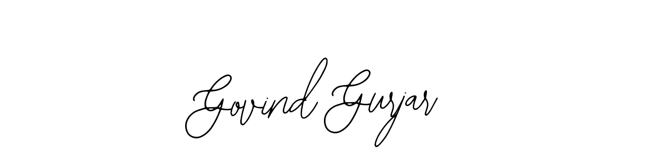 Also we have Govind Gurjar name is the best signature style. Create professional handwritten signature collection using Bearetta-2O07w autograph style. Govind Gurjar signature style 12 images and pictures png