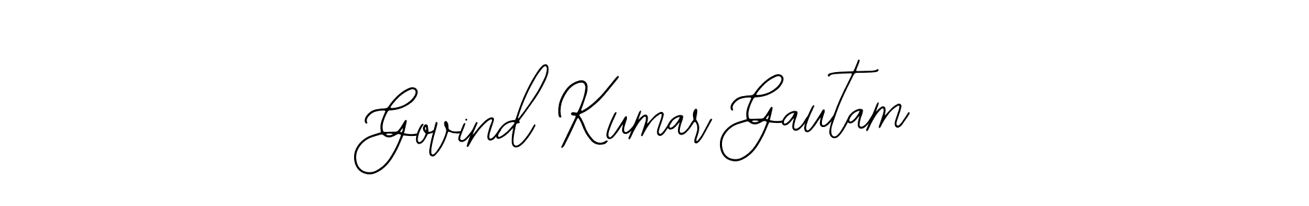 Make a beautiful signature design for name Govind Kumar Gautam. Use this online signature maker to create a handwritten signature for free. Govind Kumar Gautam signature style 12 images and pictures png