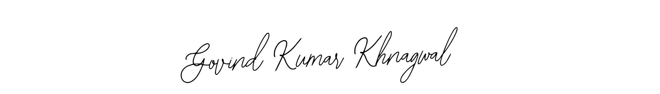 Govind Kumar Khnagwal stylish signature style. Best Handwritten Sign (Bearetta-2O07w) for my name. Handwritten Signature Collection Ideas for my name Govind Kumar Khnagwal. Govind Kumar Khnagwal signature style 12 images and pictures png