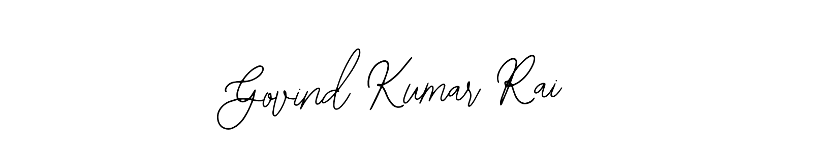 How to make Govind Kumar Rai signature? Bearetta-2O07w is a professional autograph style. Create handwritten signature for Govind Kumar Rai name. Govind Kumar Rai signature style 12 images and pictures png