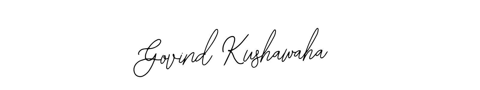 How to Draw Govind Kushawaha signature style? Bearetta-2O07w is a latest design signature styles for name Govind Kushawaha. Govind Kushawaha signature style 12 images and pictures png