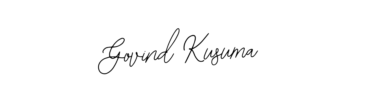 Create a beautiful signature design for name Govind Kusuma. With this signature (Bearetta-2O07w) fonts, you can make a handwritten signature for free. Govind Kusuma signature style 12 images and pictures png