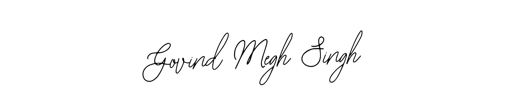if you are searching for the best signature style for your name Govind Megh Singh. so please give up your signature search. here we have designed multiple signature styles  using Bearetta-2O07w. Govind Megh Singh signature style 12 images and pictures png