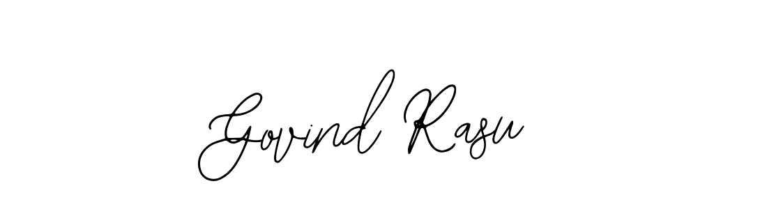 Design your own signature with our free online signature maker. With this signature software, you can create a handwritten (Bearetta-2O07w) signature for name Govind Rasu. Govind Rasu signature style 12 images and pictures png