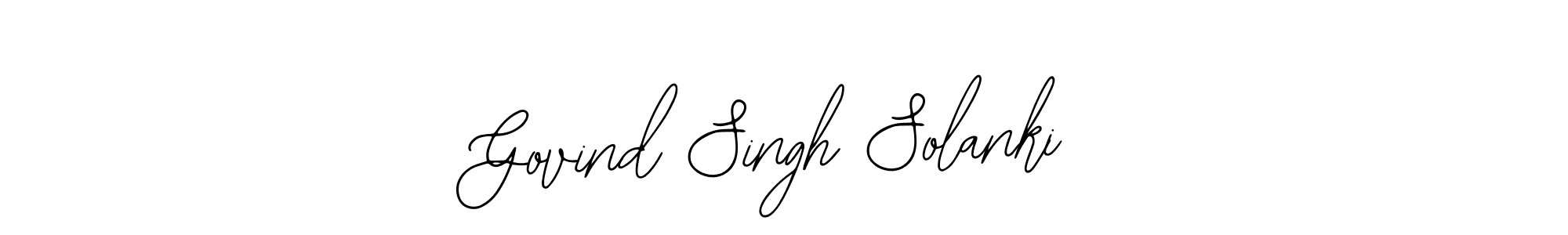 Make a beautiful signature design for name Govind Singh Solanki. Use this online signature maker to create a handwritten signature for free. Govind Singh Solanki signature style 12 images and pictures png