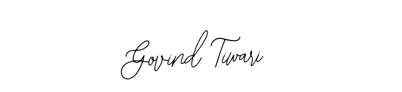 Make a beautiful signature design for name Govind Tiwari. Use this online signature maker to create a handwritten signature for free. Govind Tiwari signature style 12 images and pictures png