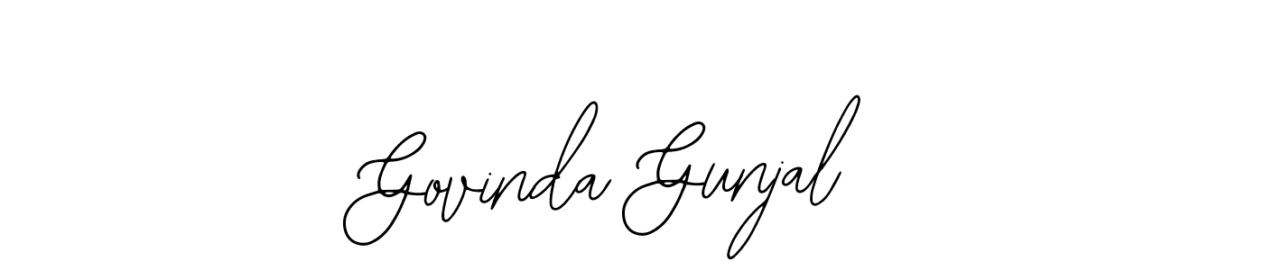 See photos of Govinda Gunjal official signature by Spectra . Check more albums & portfolios. Read reviews & check more about Bearetta-2O07w font. Govinda Gunjal signature style 12 images and pictures png