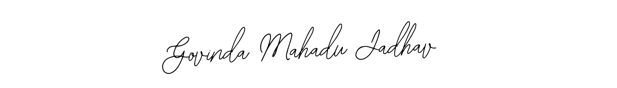 How to Draw Govinda Mahadu Jadhav signature style? Bearetta-2O07w is a latest design signature styles for name Govinda Mahadu Jadhav. Govinda Mahadu Jadhav signature style 12 images and pictures png