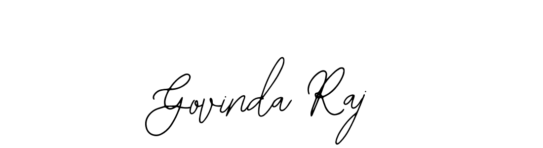 How to make Govinda Raj name signature. Use Bearetta-2O07w style for creating short signs online. This is the latest handwritten sign. Govinda Raj signature style 12 images and pictures png