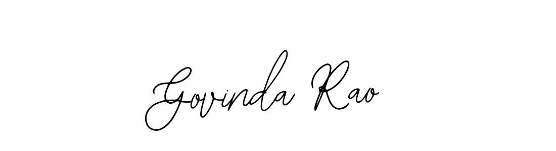 Make a beautiful signature design for name Govinda Rao. With this signature (Bearetta-2O07w) style, you can create a handwritten signature for free. Govinda Rao signature style 12 images and pictures png