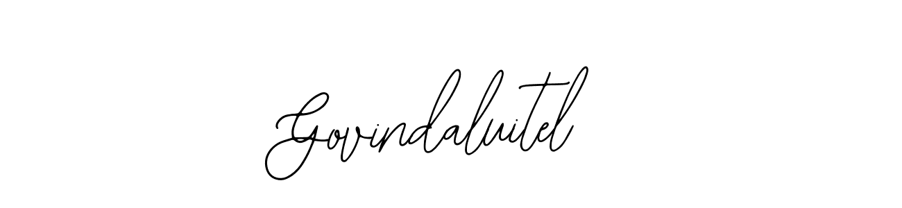 Govindaluitel stylish signature style. Best Handwritten Sign (Bearetta-2O07w) for my name. Handwritten Signature Collection Ideas for my name Govindaluitel. Govindaluitel signature style 12 images and pictures png