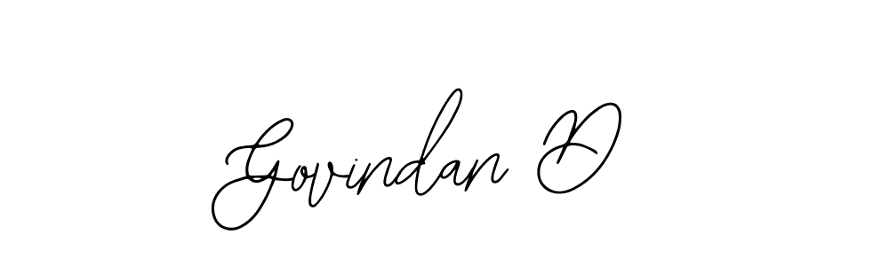 How to Draw Govindan D signature style? Bearetta-2O07w is a latest design signature styles for name Govindan D. Govindan D signature style 12 images and pictures png