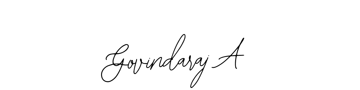Make a beautiful signature design for name Govindaraj A. With this signature (Bearetta-2O07w) style, you can create a handwritten signature for free. Govindaraj A signature style 12 images and pictures png