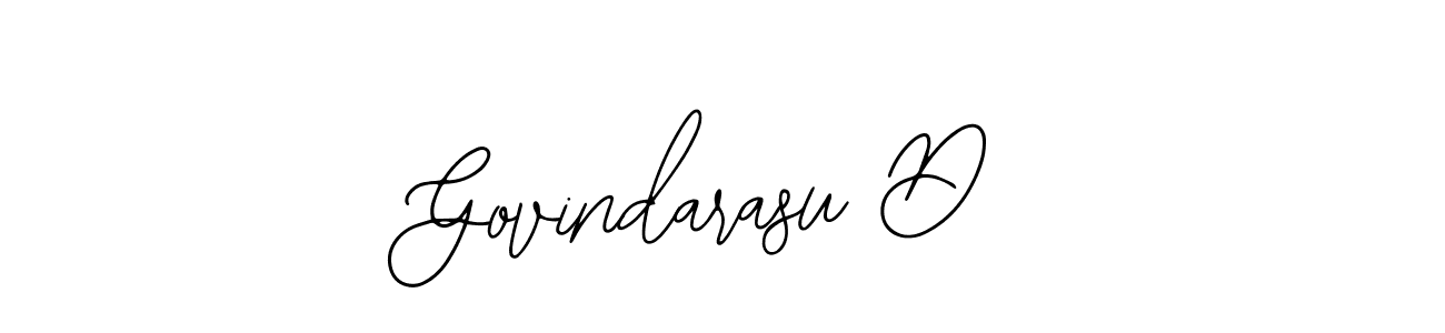 Similarly Bearetta-2O07w is the best handwritten signature design. Signature creator online .You can use it as an online autograph creator for name Govindarasu D. Govindarasu D signature style 12 images and pictures png