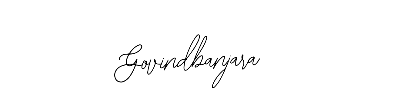 Make a beautiful signature design for name Govindbanjara. Use this online signature maker to create a handwritten signature for free. Govindbanjara signature style 12 images and pictures png