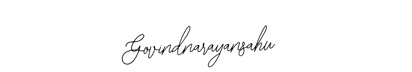 Also we have Govindnarayansahu name is the best signature style. Create professional handwritten signature collection using Bearetta-2O07w autograph style. Govindnarayansahu signature style 12 images and pictures png