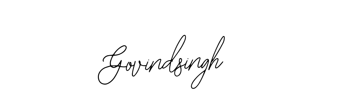 Make a beautiful signature design for name Govindsingh. With this signature (Bearetta-2O07w) style, you can create a handwritten signature for free. Govindsingh signature style 12 images and pictures png