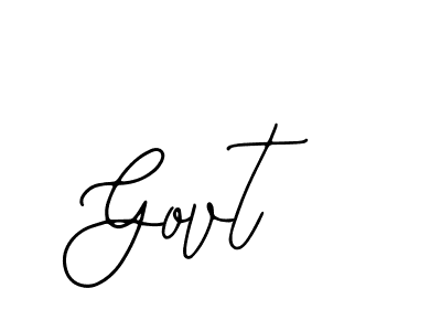 You should practise on your own different ways (Bearetta-2O07w) to write your name (Govt) in signature. don't let someone else do it for you. Govt signature style 12 images and pictures png