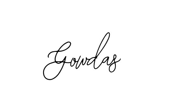 Create a beautiful signature design for name Gowdas. With this signature (Bearetta-2O07w) fonts, you can make a handwritten signature for free. Gowdas signature style 12 images and pictures png