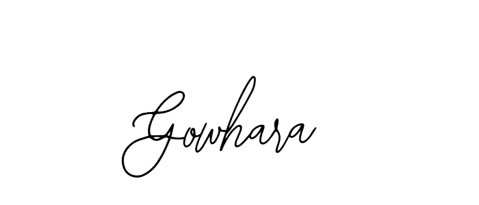 Also You can easily find your signature by using the search form. We will create Gowhara name handwritten signature images for you free of cost using Bearetta-2O07w sign style. Gowhara signature style 12 images and pictures png