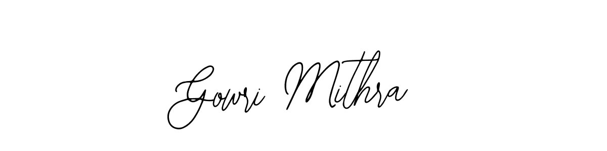 Create a beautiful signature design for name Gowri Mithra. With this signature (Bearetta-2O07w) fonts, you can make a handwritten signature for free. Gowri Mithra signature style 12 images and pictures png