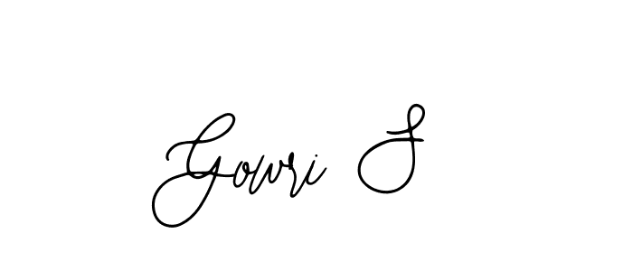 This is the best signature style for the Gowri S name. Also you like these signature font (Bearetta-2O07w). Mix name signature. Gowri S signature style 12 images and pictures png