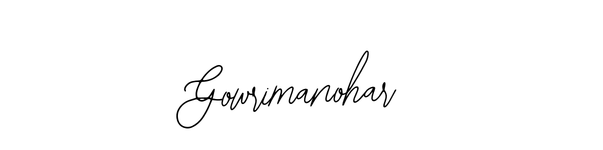 Once you've used our free online signature maker to create your best signature Bearetta-2O07w style, it's time to enjoy all of the benefits that Gowrimanohar name signing documents. Gowrimanohar signature style 12 images and pictures png