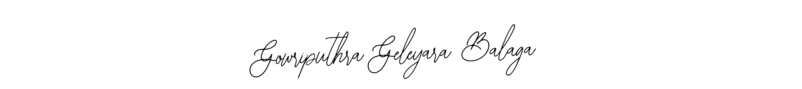 Here are the top 10 professional signature styles for the name Gowriputhra Geleyara Balaga. These are the best autograph styles you can use for your name. Gowriputhra Geleyara Balaga signature style 12 images and pictures png