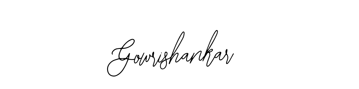 if you are searching for the best signature style for your name Gowrishankar. so please give up your signature search. here we have designed multiple signature styles  using Bearetta-2O07w. Gowrishankar signature style 12 images and pictures png