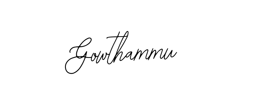 Also You can easily find your signature by using the search form. We will create Gowthammu name handwritten signature images for you free of cost using Bearetta-2O07w sign style. Gowthammu signature style 12 images and pictures png