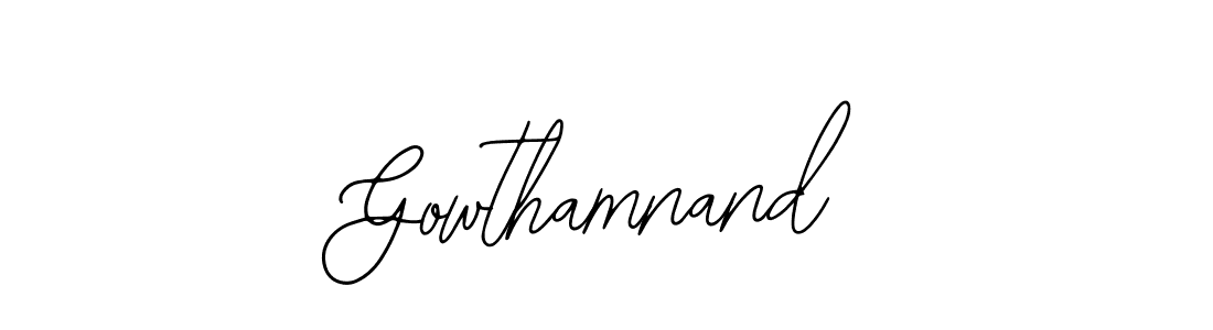 Best and Professional Signature Style for Gowthamnand. Bearetta-2O07w Best Signature Style Collection. Gowthamnand signature style 12 images and pictures png