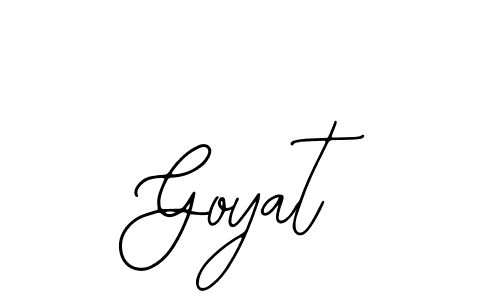 Goyat stylish signature style. Best Handwritten Sign (Bearetta-2O07w) for my name. Handwritten Signature Collection Ideas for my name Goyat. Goyat signature style 12 images and pictures png