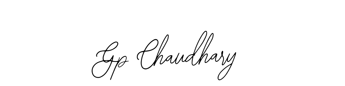 Make a beautiful signature design for name Gp Chaudhary. Use this online signature maker to create a handwritten signature for free. Gp Chaudhary signature style 12 images and pictures png