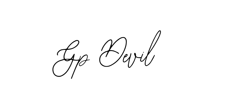 How to make Gp Devil signature? Bearetta-2O07w is a professional autograph style. Create handwritten signature for Gp Devil name. Gp Devil signature style 12 images and pictures png