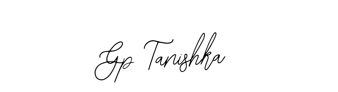 How to make Gp Tanishka signature? Bearetta-2O07w is a professional autograph style. Create handwritten signature for Gp Tanishka name. Gp Tanishka signature style 12 images and pictures png