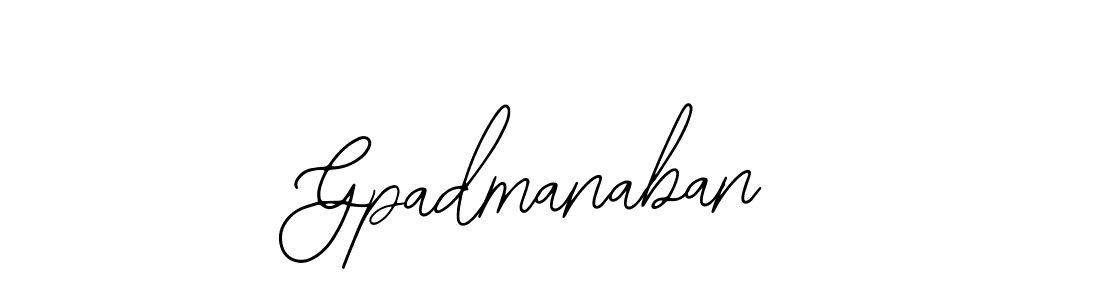 Here are the top 10 professional signature styles for the name Gpadmanaban. These are the best autograph styles you can use for your name. Gpadmanaban signature style 12 images and pictures png