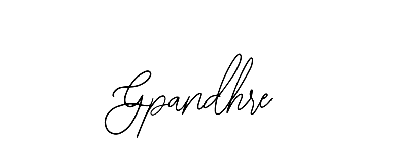 Make a beautiful signature design for name Gpandhre. With this signature (Bearetta-2O07w) style, you can create a handwritten signature for free. Gpandhre signature style 12 images and pictures png