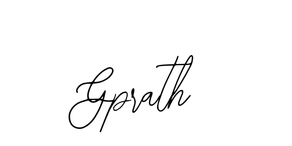 Gprath stylish signature style. Best Handwritten Sign (Bearetta-2O07w) for my name. Handwritten Signature Collection Ideas for my name Gprath. Gprath signature style 12 images and pictures png