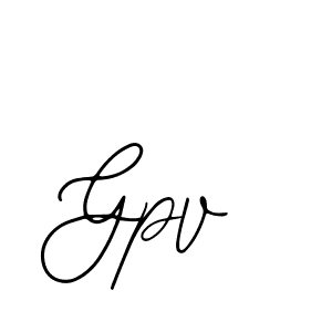 Bearetta-2O07w is a professional signature style that is perfect for those who want to add a touch of class to their signature. It is also a great choice for those who want to make their signature more unique. Get Gpv name to fancy signature for free. Gpv signature style 12 images and pictures png