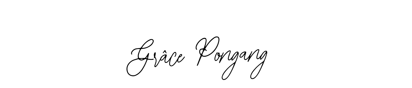 Create a beautiful signature design for name Grâce Pongang. With this signature (Bearetta-2O07w) fonts, you can make a handwritten signature for free. Grâce Pongang signature style 12 images and pictures png