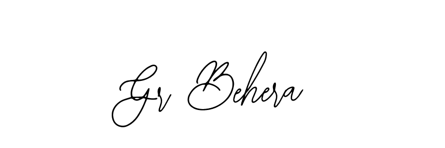 It looks lik you need a new signature style for name Gr Behera. Design unique handwritten (Bearetta-2O07w) signature with our free signature maker in just a few clicks. Gr Behera signature style 12 images and pictures png