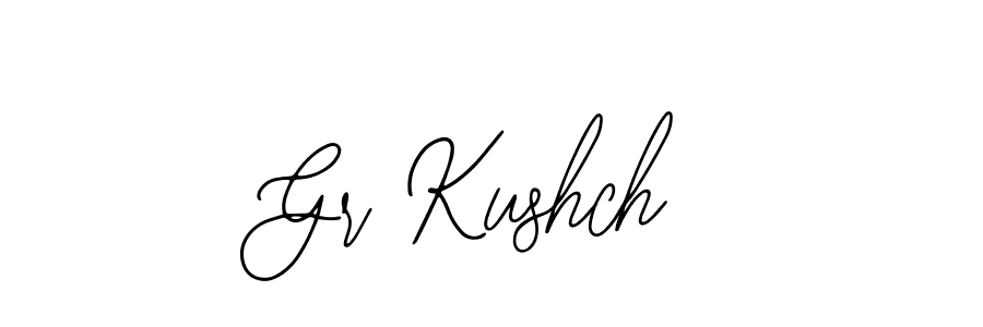 Also You can easily find your signature by using the search form. We will create Gr Kushch name handwritten signature images for you free of cost using Bearetta-2O07w sign style. Gr Kushch signature style 12 images and pictures png