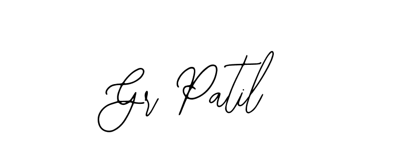 The best way (Bearetta-2O07w) to make a short signature is to pick only two or three words in your name. The name Gr Patil include a total of six letters. For converting this name. Gr Patil signature style 12 images and pictures png