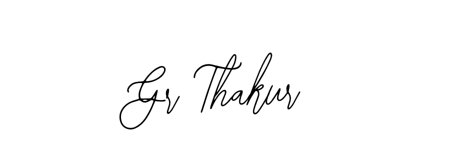 Also You can easily find your signature by using the search form. We will create Gr Thakur name handwritten signature images for you free of cost using Bearetta-2O07w sign style. Gr Thakur signature style 12 images and pictures png