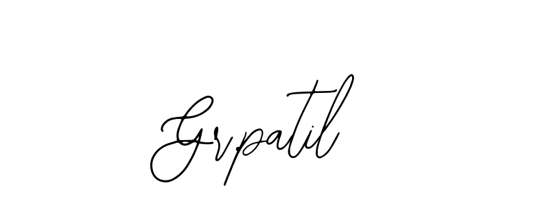 Use a signature maker to create a handwritten signature online. With this signature software, you can design (Bearetta-2O07w) your own signature for name Gr.patil. Gr.patil signature style 12 images and pictures png